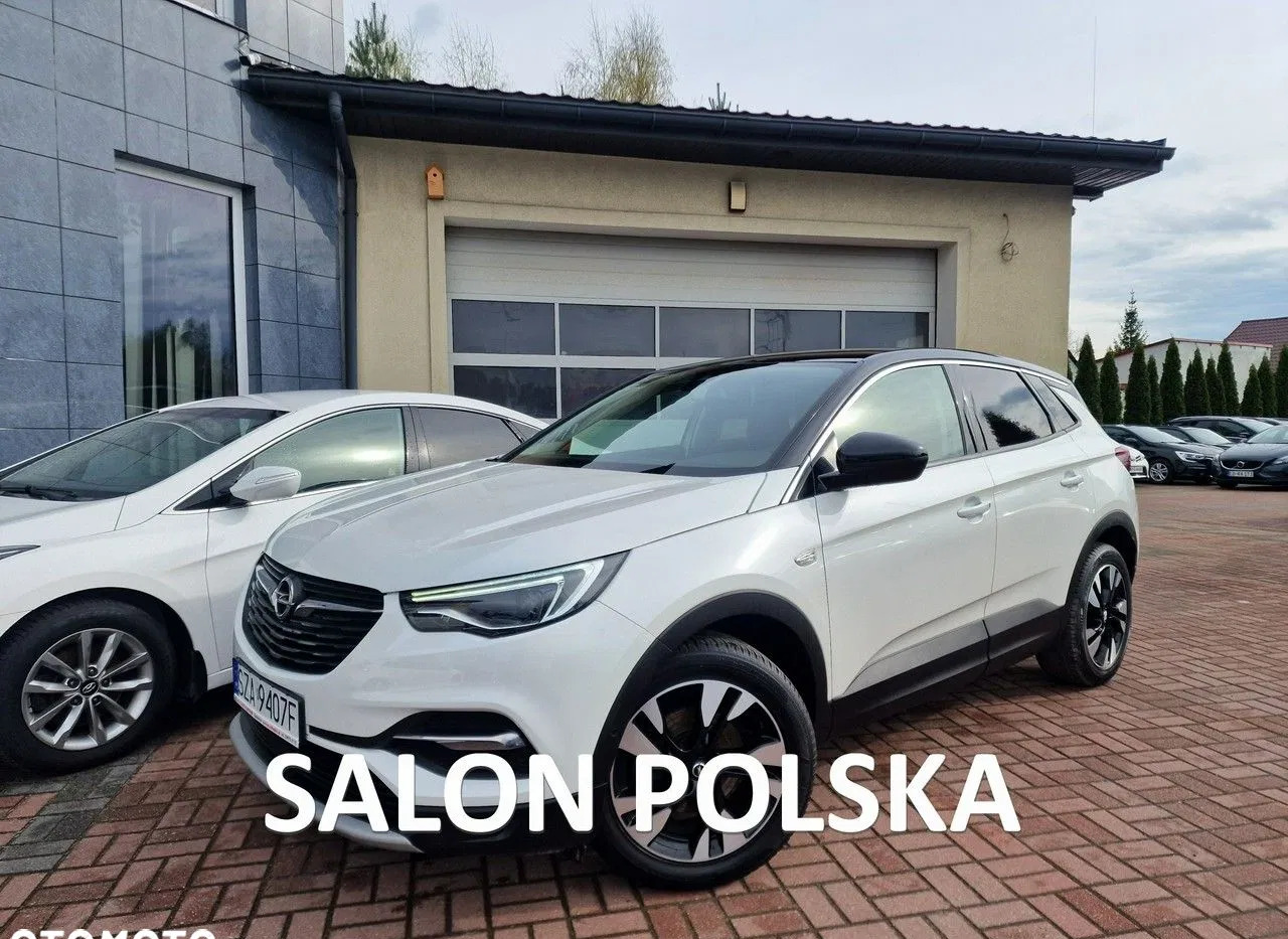 śląskie Opel Grandland X cena 77800 przebieg: 140000, rok produkcji 2019 z Zawiercie